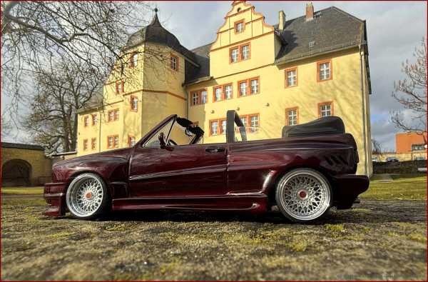 1:18 VW Golf 1 MK1 GTI Cabrio - RIEGER GTO CANDY FRED EDITION inkl OVP